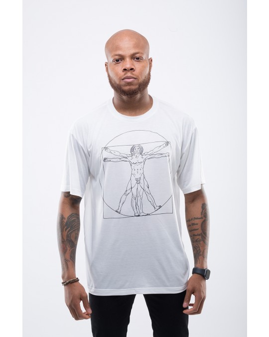 Vitruvian Man T-Shirt (White)
