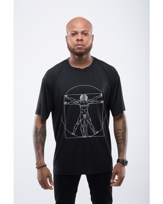 Vitruvian Man T-Shirt (Black)